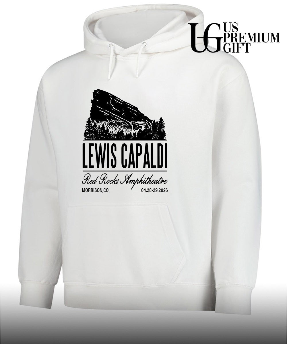 Lewis Capaldi Apr 28-29 2026 Red Rocks shirt