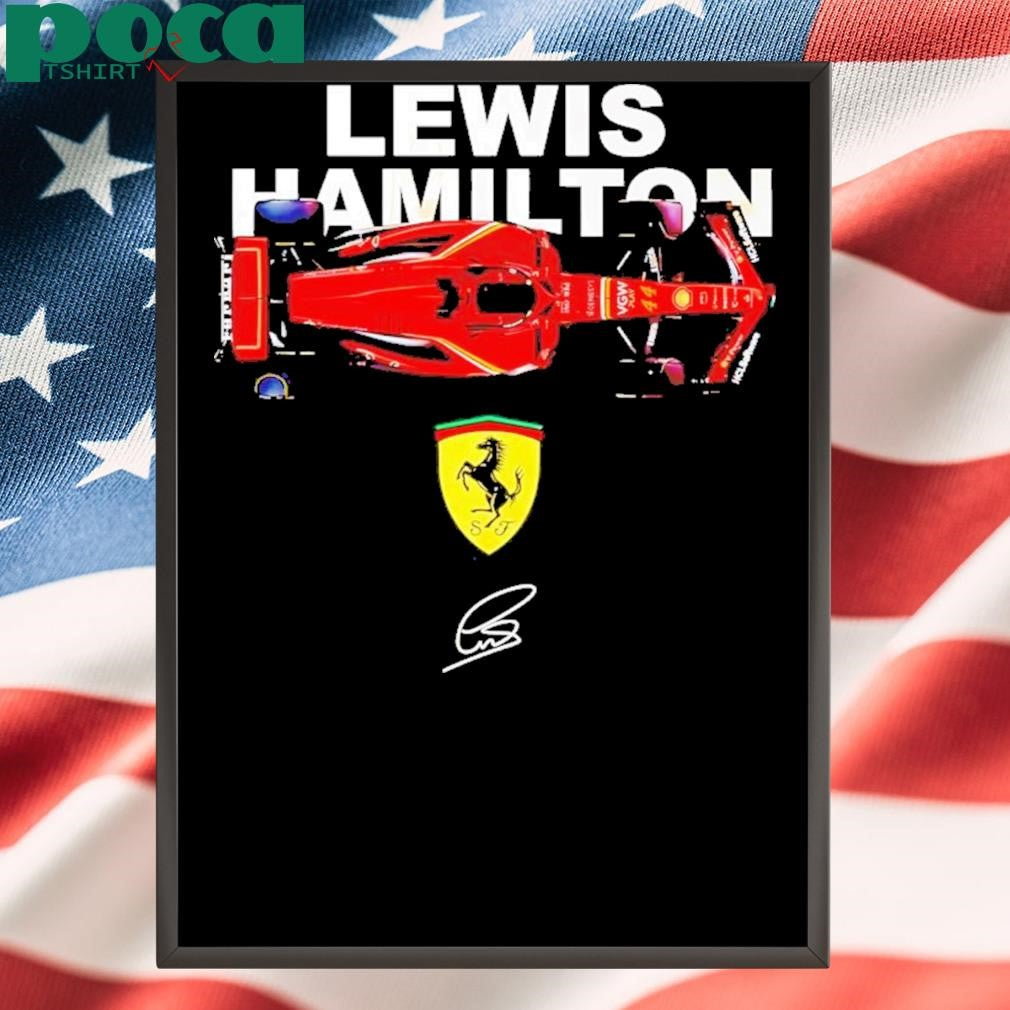 Lewis Hamilton Signature Unisex T-Shirt