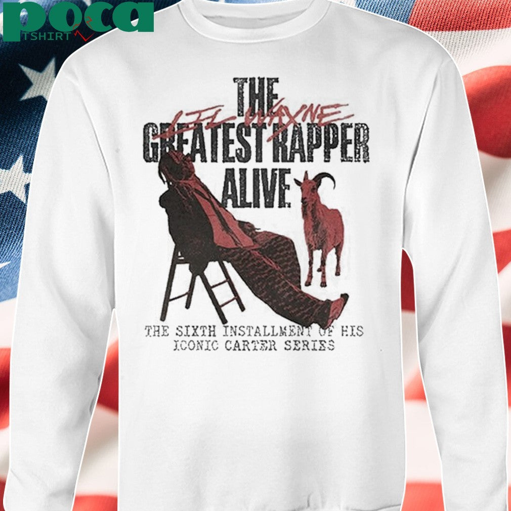 Lil Wayne Tha Carter VI North America Tour 2025 Exclusive Tee Tha Carter VI The Greatest Rapper Alive T-Shirt