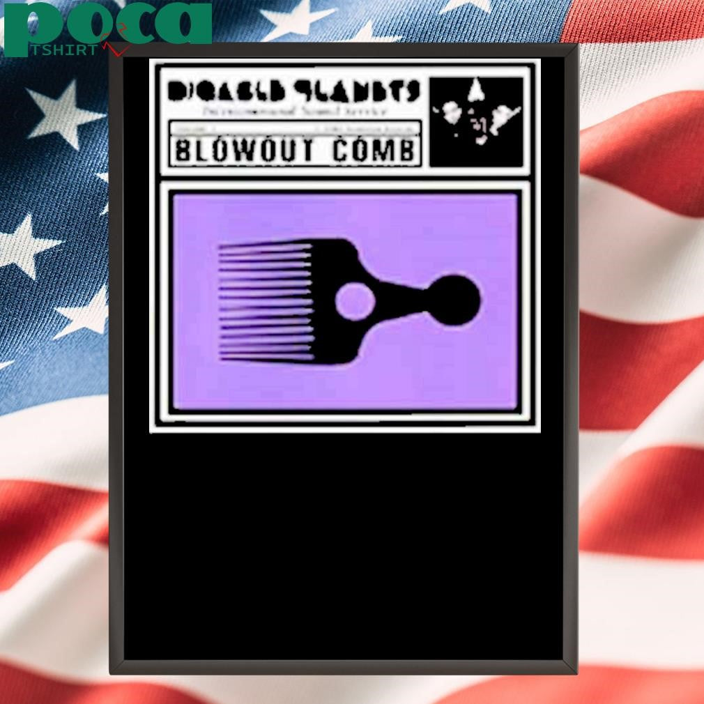 Limted Digable Planets Blowout Comb Shirt
