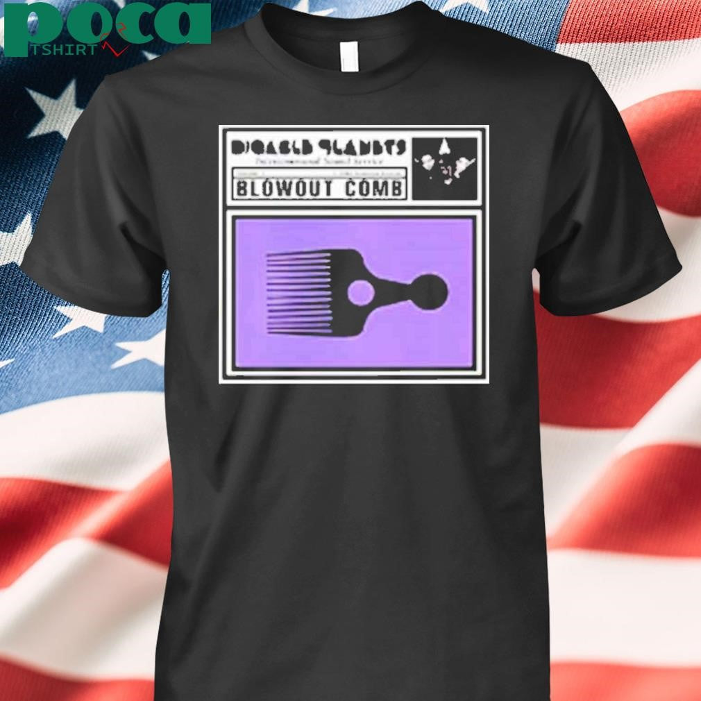 Limted Digable Planets Blowout Comb Shirt