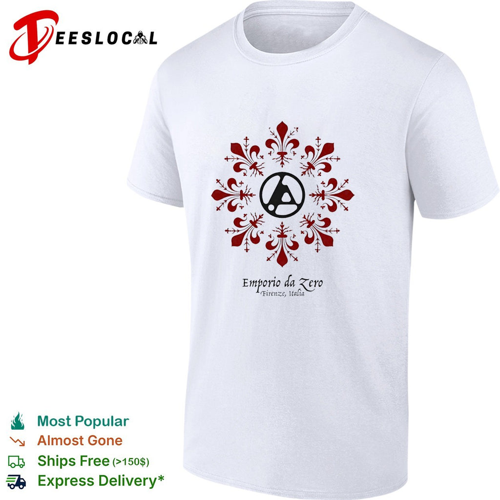 Linkin Park Firenze Italia Emporio Da Zero Flower logo shirt