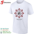 Linkin Park Firenze Italia Emporio Da Zero Flower logo shirt