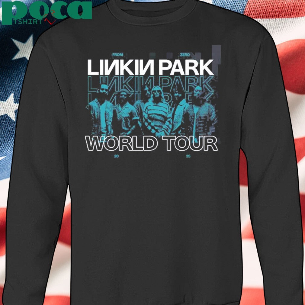 Linkin Park Frankfurt Germany 2025 Exclusive Merch Tee At Deutsche Bank Park Official From Zero World Tour July 8 2025 T-Shirt