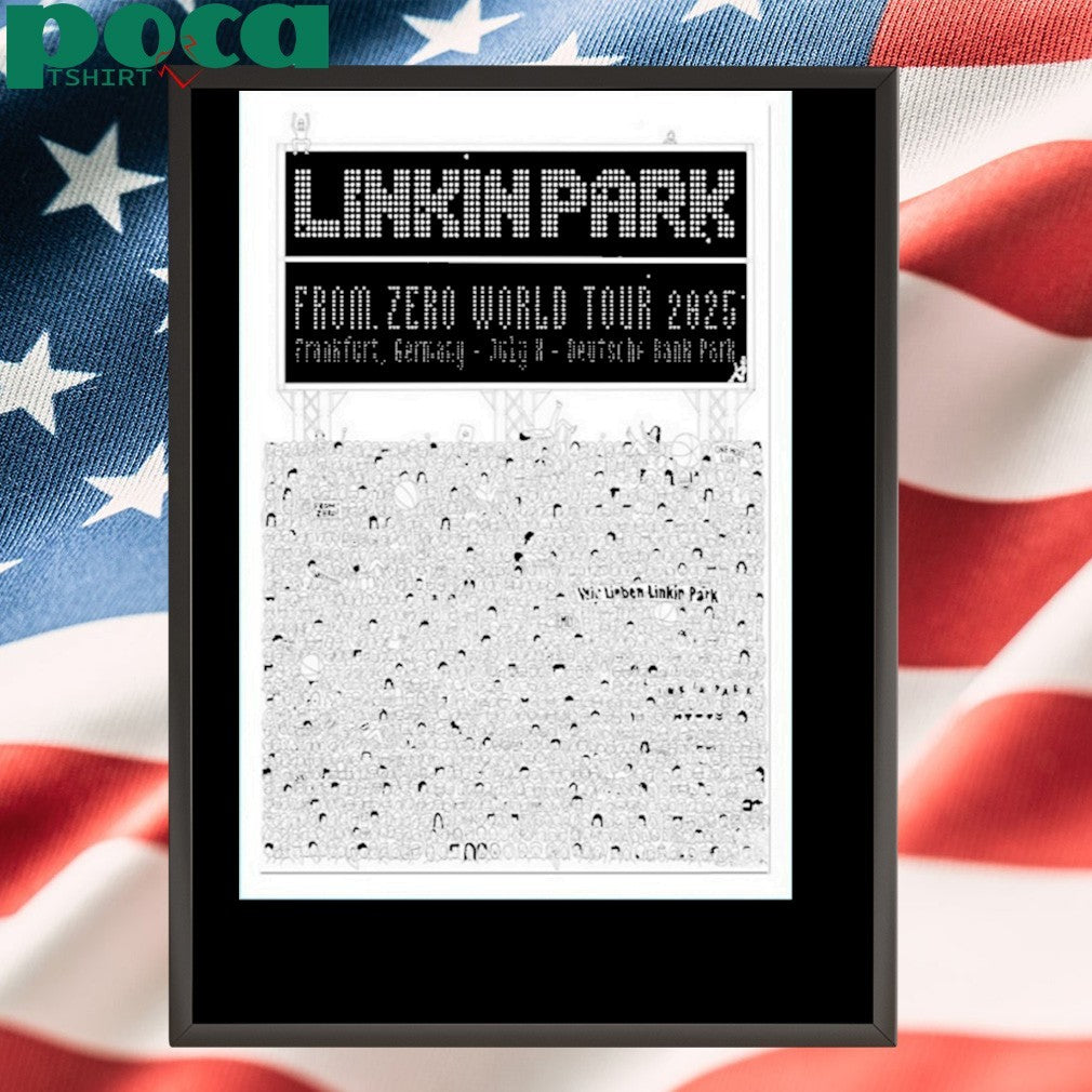 Linkin Park From Zero World Tour At Frankfurt Germany On July 8 2025 shirt