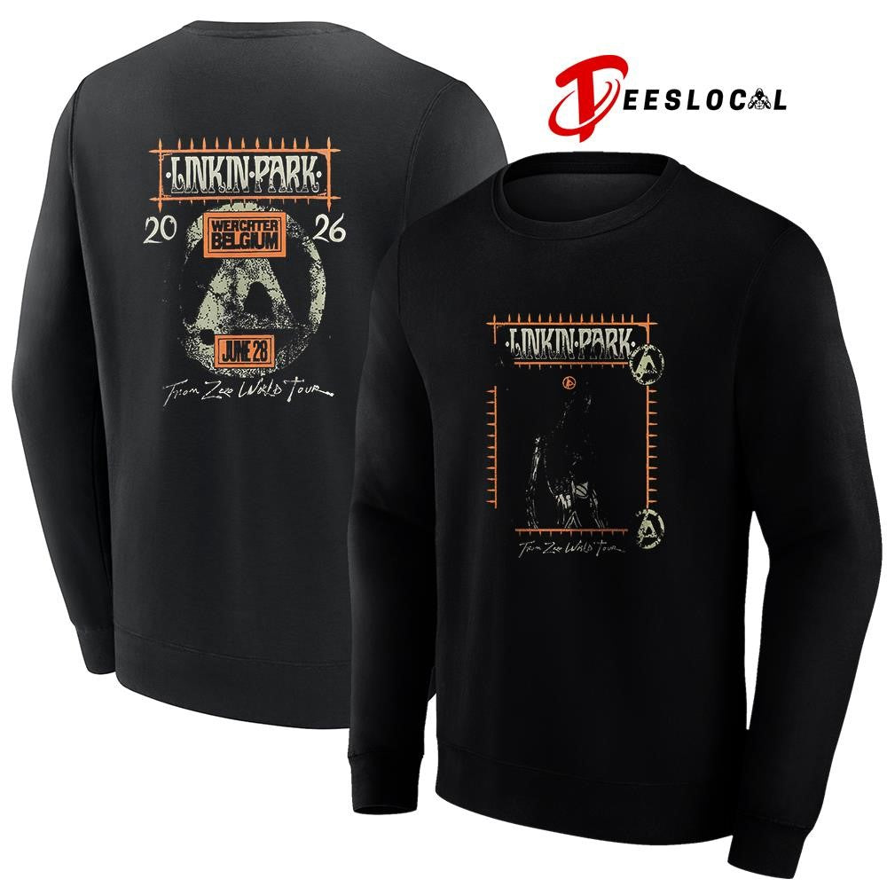 Linkin Park Werchter Belgium From Zero City Werchter Parklife graphic shirt