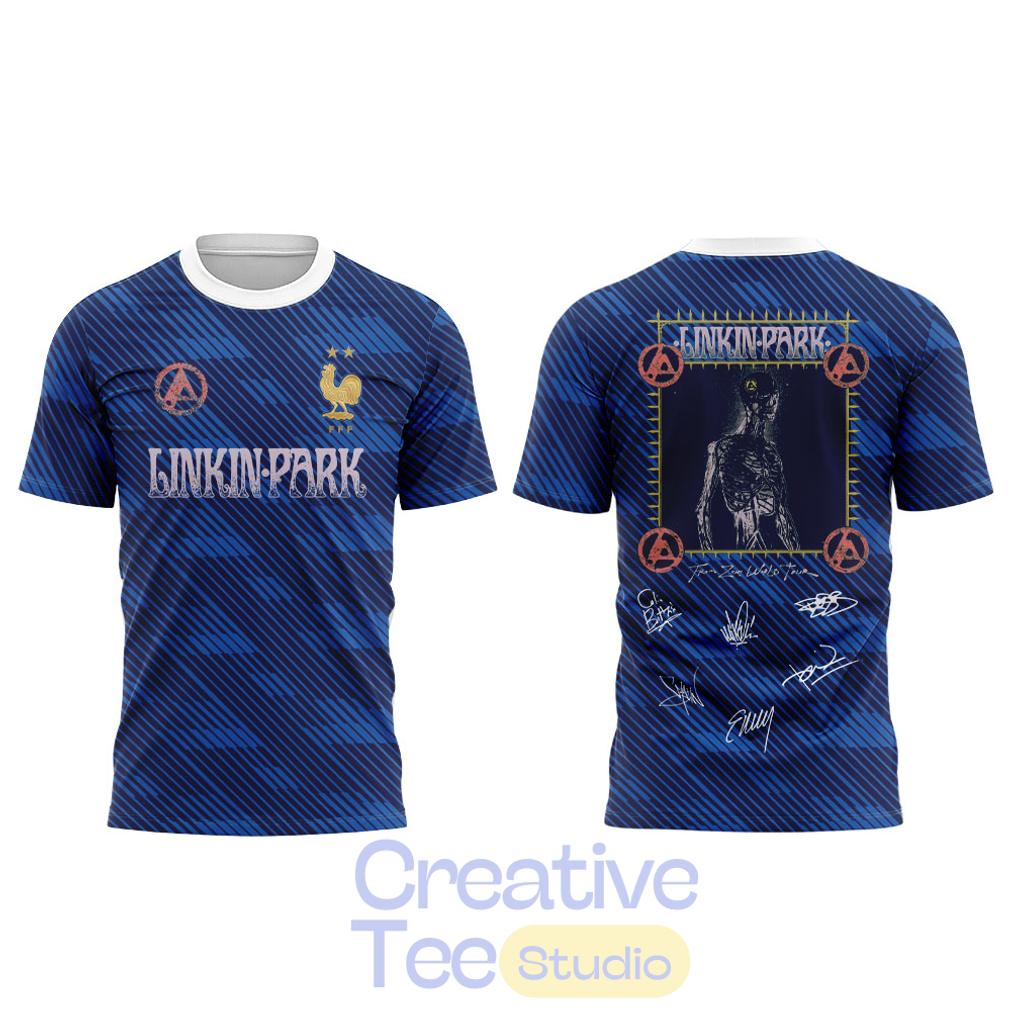 Linkin Park x From Zero World Tour 2026 Vive la FRANCE Shirt