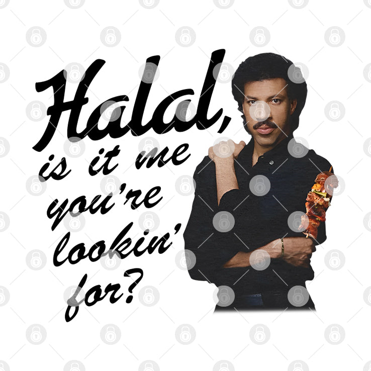 Lionel Richie Halal Is It Me You’re Lookin’ For T Shirt