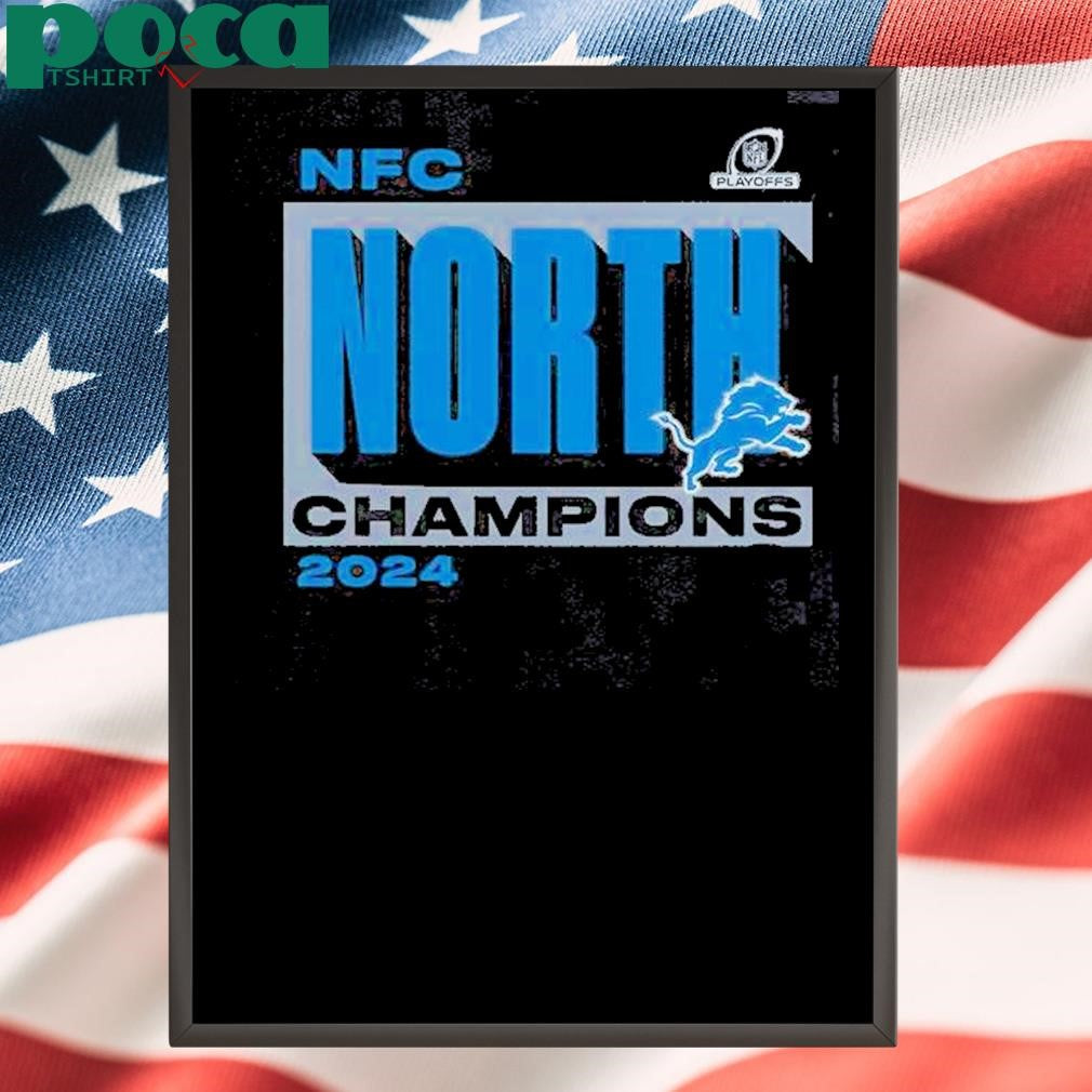Lions Nfc North Champions Shirt Perfect Gear For Proud Detroit Fans Shirt