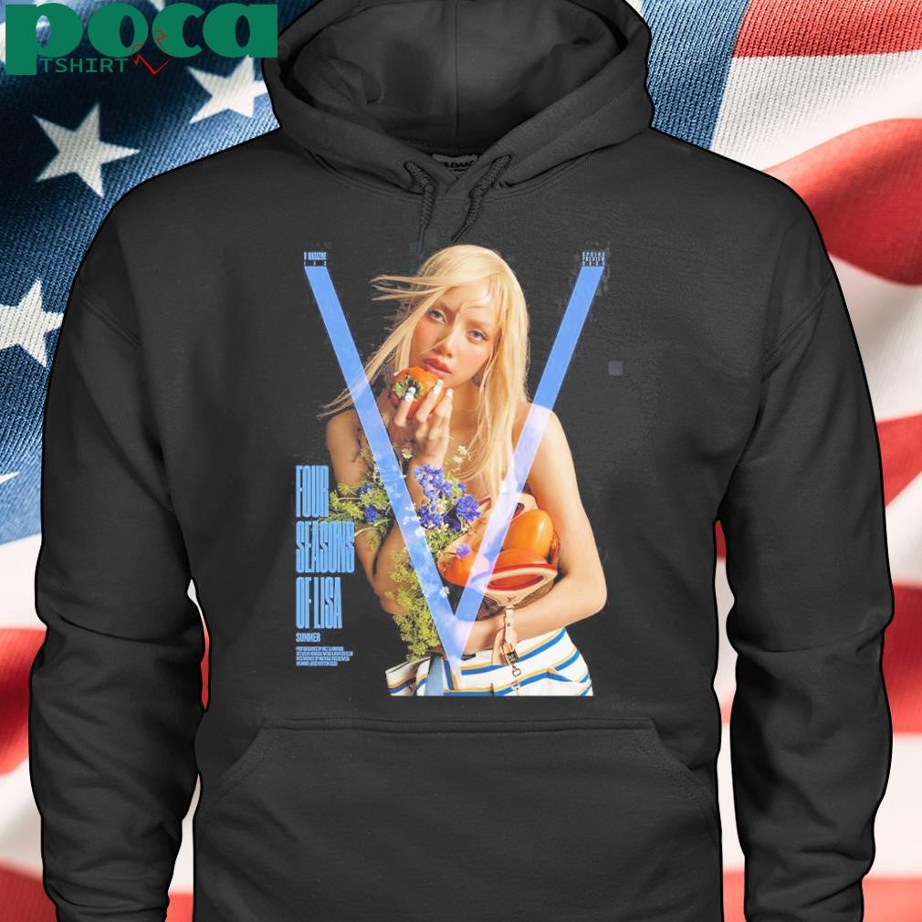 Lisa V Magazine Four Seasons Of Lisa Summer Edition Magazine Cover Unisex T-Shirt