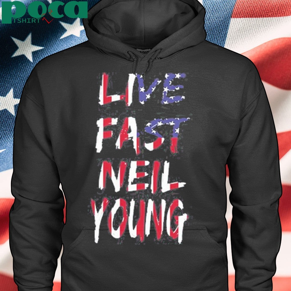 Live Fast Neil Young Shirt