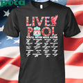 Liverpool you’ll never walk alone signature all team shirt