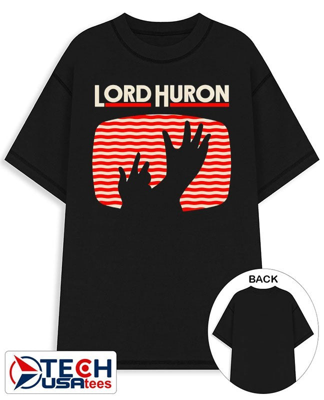 Lord Huron signals hand shirt
