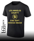 Los Angeles County Fire Department Rescue Squad shirt