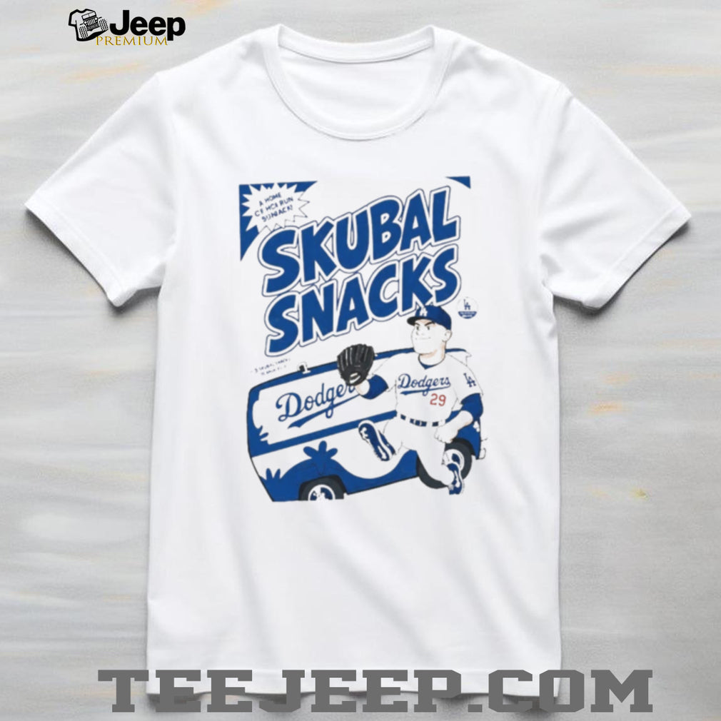 Los Angeles Dodgers Cy Young Skubal Snacks shirt