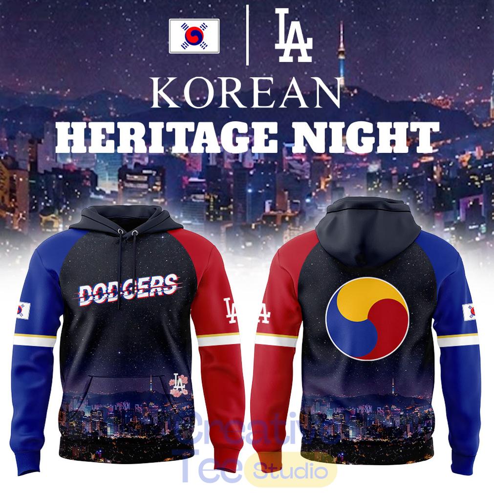Los Angeles Dodgers Korean Heritage Night 2026 Hoodie