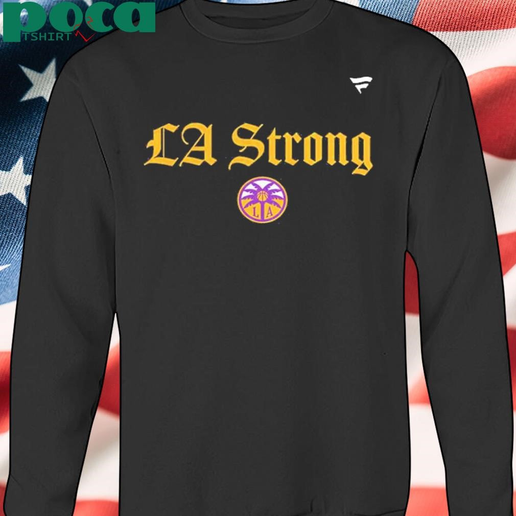 Los Angeles Sparks Fanatics Unisex LA Strong Fleece Pullover Shirt