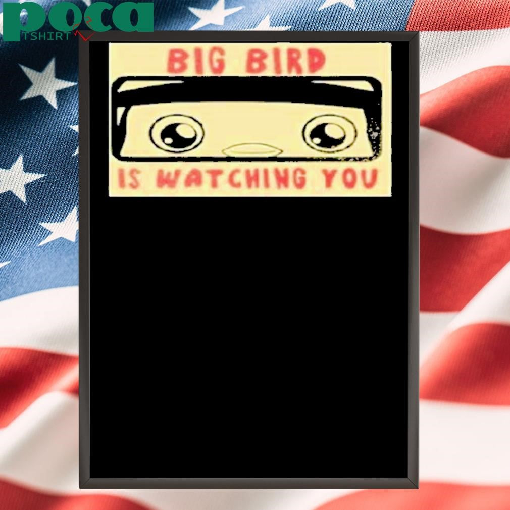 Luca Netz Pudgy Penguins Big Bird Is Watching You Shirt