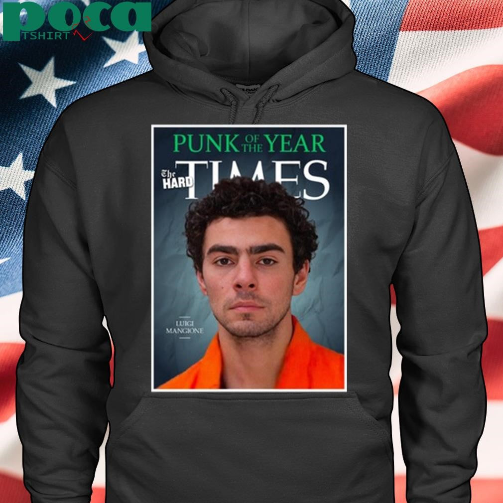 Luigi Mangione Is The Hard Times’ 2024 Punk Of The Year Tee Shirt