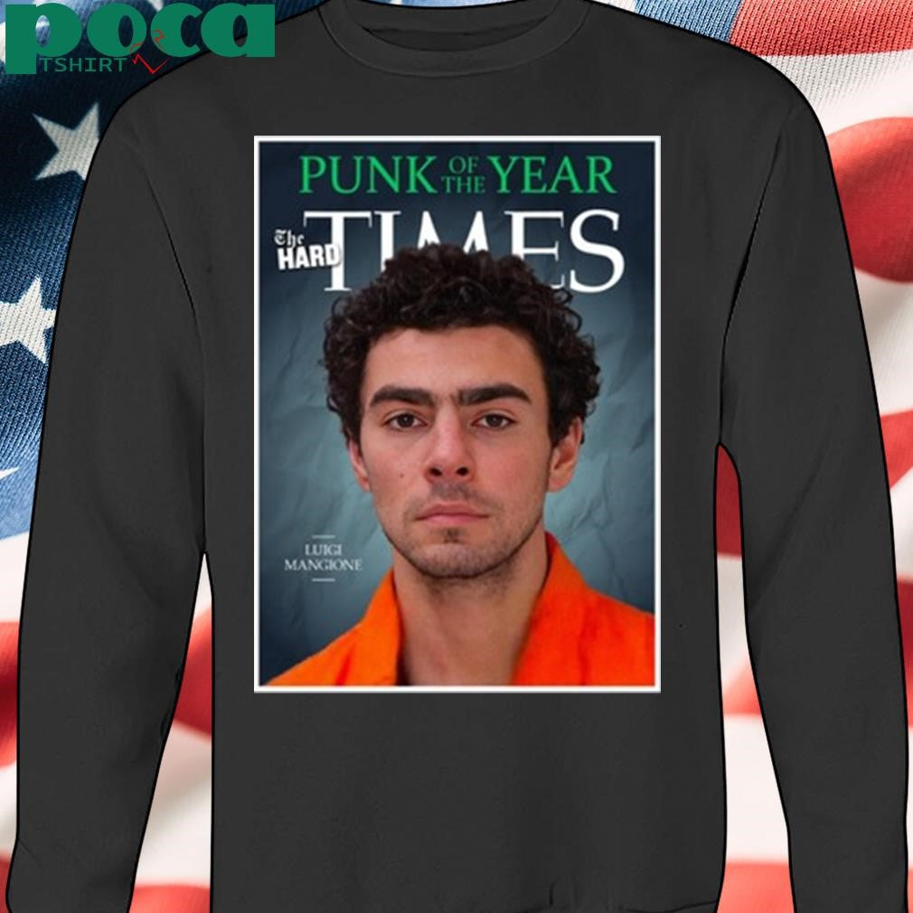 Luigi Mangione Is The Hard Times’ 2024 Punk Of The Year Tee Shirt