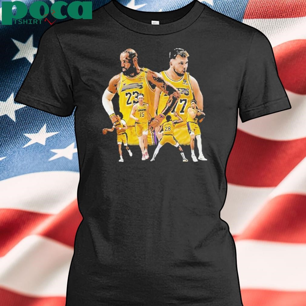 Luka Doncic, LeBron Los Angeles Lakers 2025 Shirt