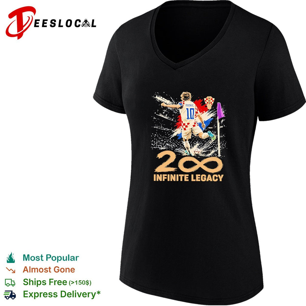 Luka Modric Croatia National Team 200 Infinite Legacy shirt