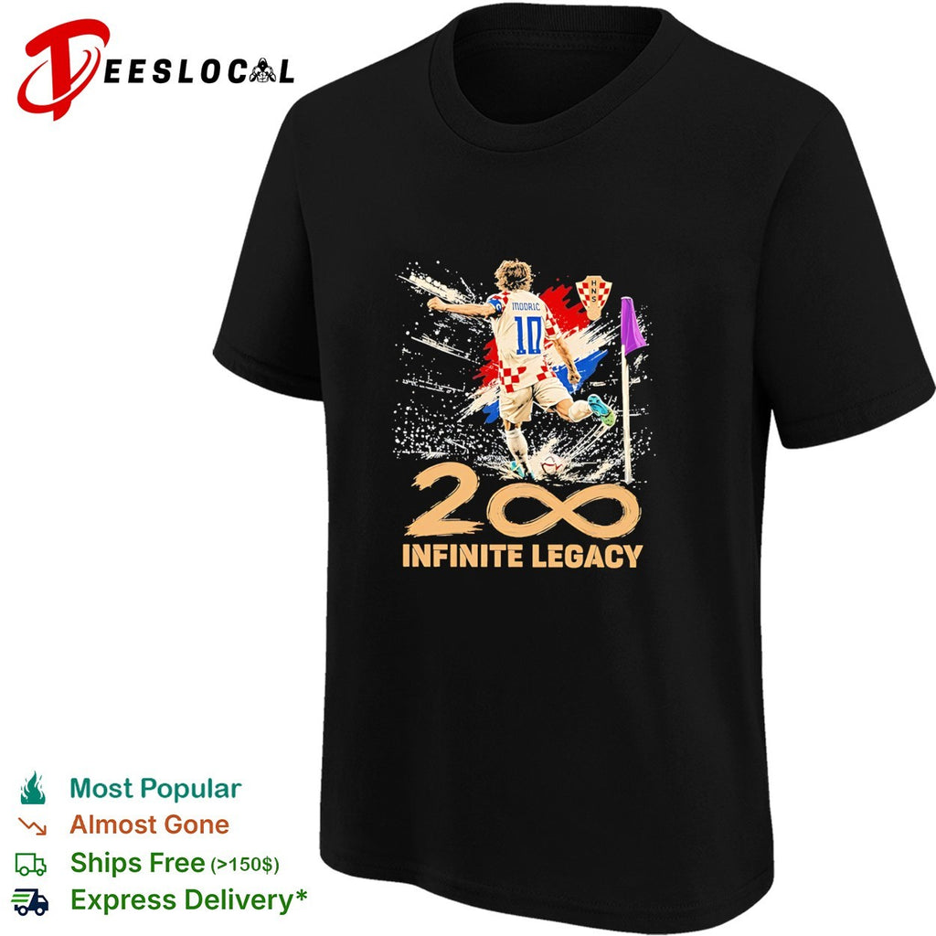 Luka Modric Croatia National Team 200 Infinite Legacy shirt