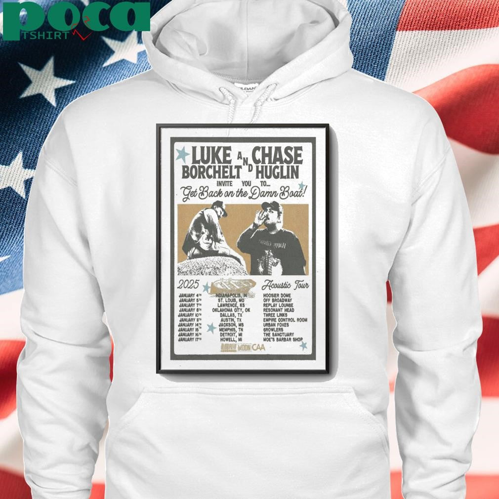 Luke Borchelt And Chase Huglin Acoustic Tour 2025 shirt