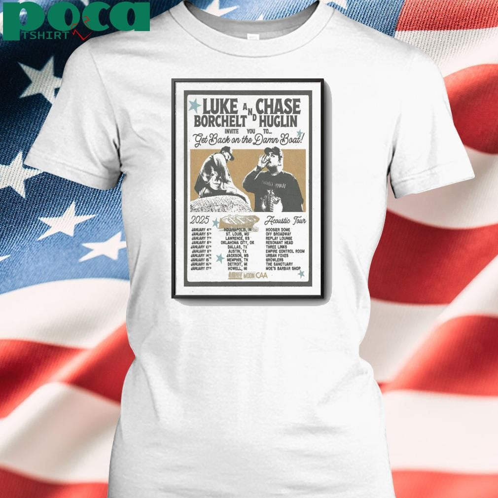 Luke Borchelt And Chase Huglin Acoustic Tour 2025 shirt