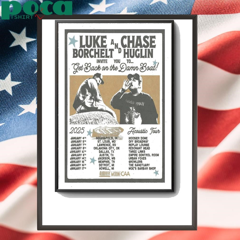 Luke Borchelt And Chase Huglin Acoustic Tour 2025 shirt