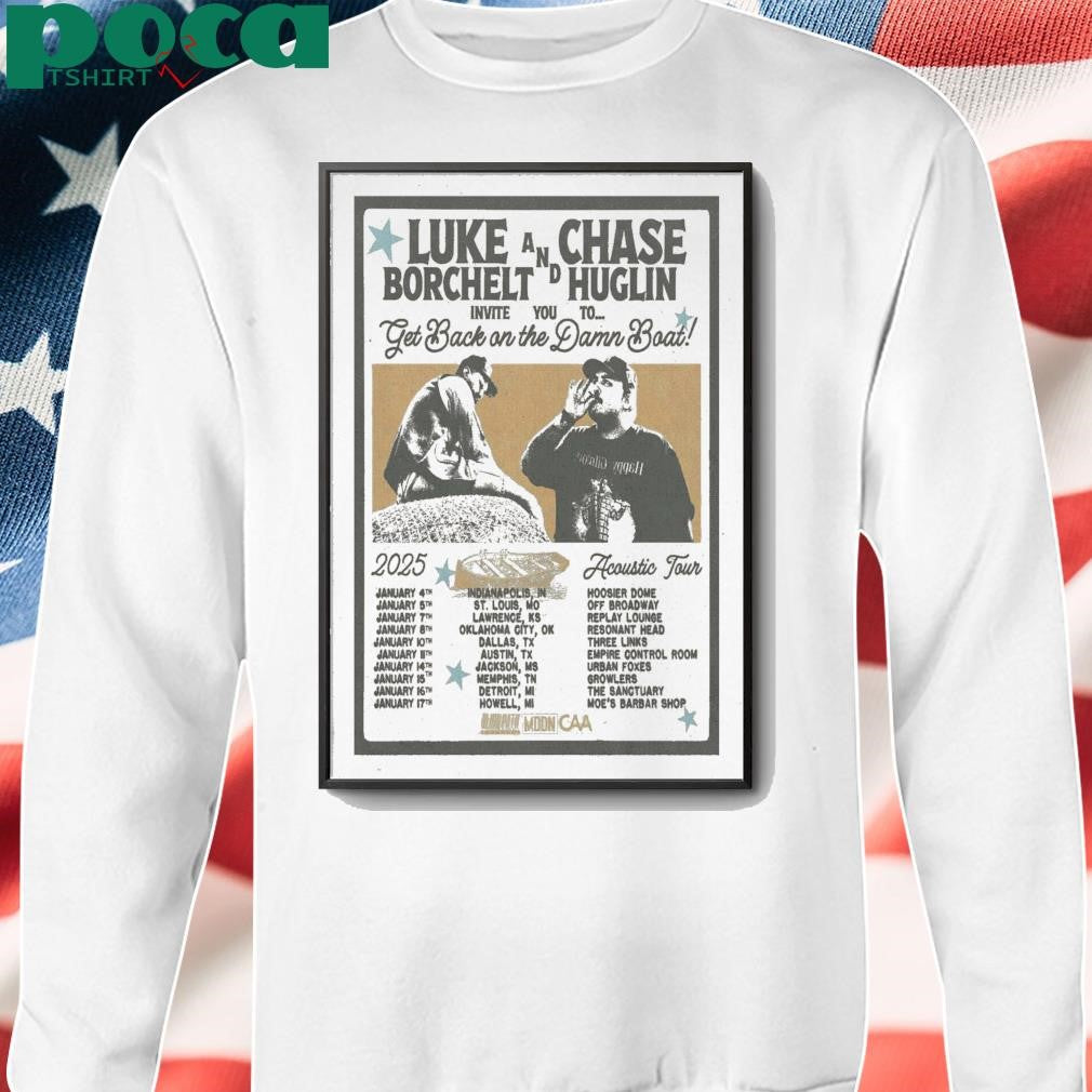 Luke Borchelt And Chase Huglin Acoustic Tour 2025 shirt