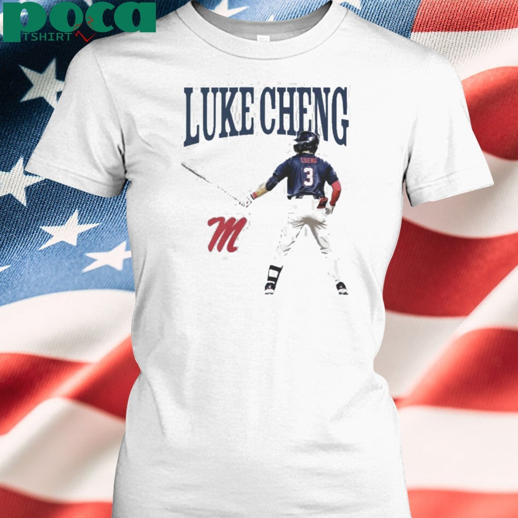 Luke Cheng Ole Miss Baseball shirt