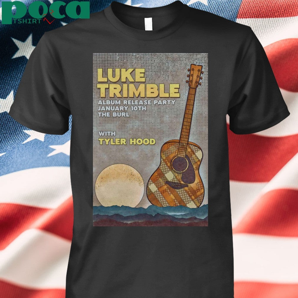 Luke Trimble At The Burl In Lexington KY On Jan 10 2025 Tour Poster T-Shirt