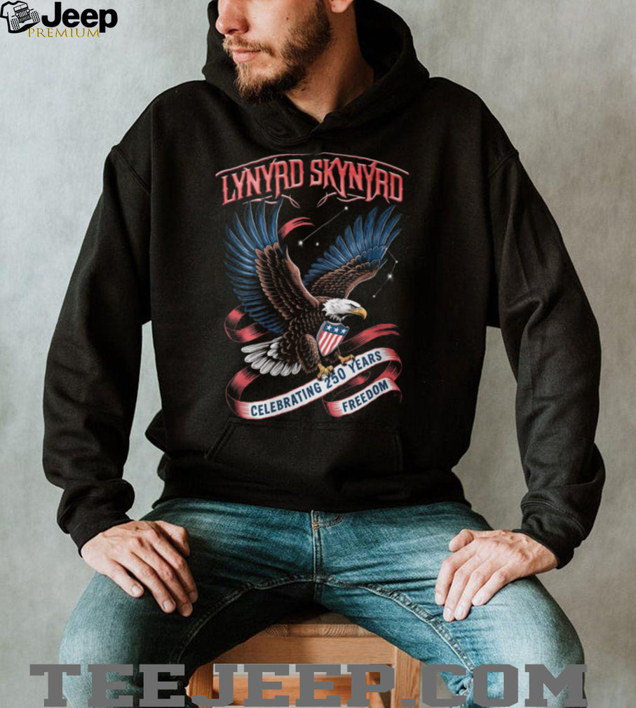 Lynyrd Skynyrd Band Bald Eagle Celebrating Two Hundred Fifty Years Of Freedom T Shirt