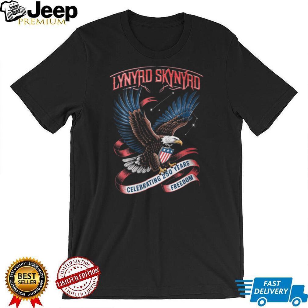 Lynyrd Skynyrd Band Bald Eagle Celebrating Two Hundred Fifty Years Of Freedom T Shirt
