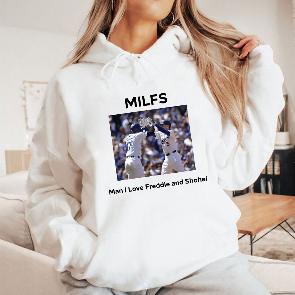 MILFS Man I Love Freddie And Shohei T Shirt