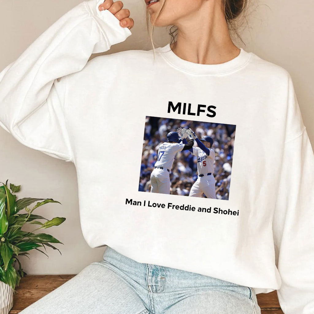 MILFS Man I Love Freddie And Shohei T Shirt