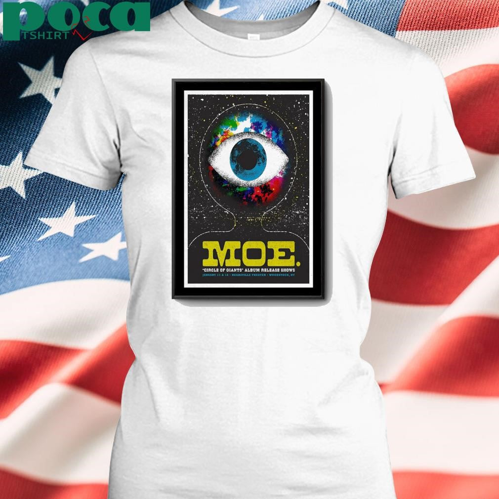 MOE. Circle of Giants Album Release Shows 2025 Poster shirt