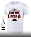 Arkansas Razorbacks 2026 NCAA Men’s Indoor Track & Field National Champions T-shirt