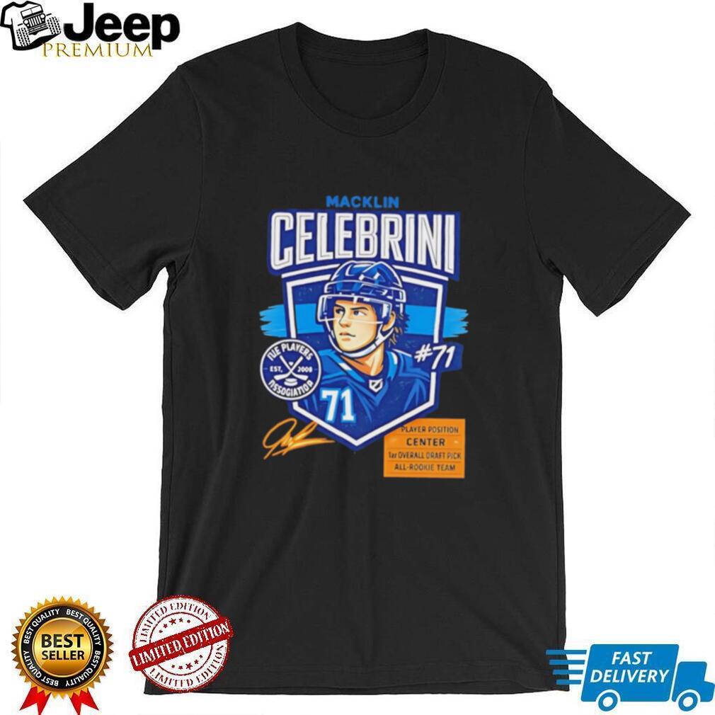 Macklin Celebrini 71 San Jose Sharks shirt