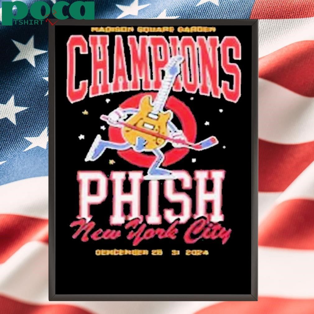 Madison Square Garden in New York City, NY Tour Phish Dec 28-31 2024 Shirt