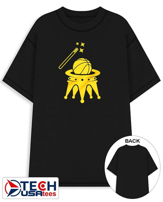 Magic Crown Los Angeles Lakers upside down logo shirt