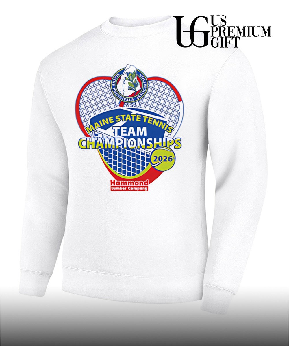 Maine State Tennis Team Championships MPA 2026 shirt