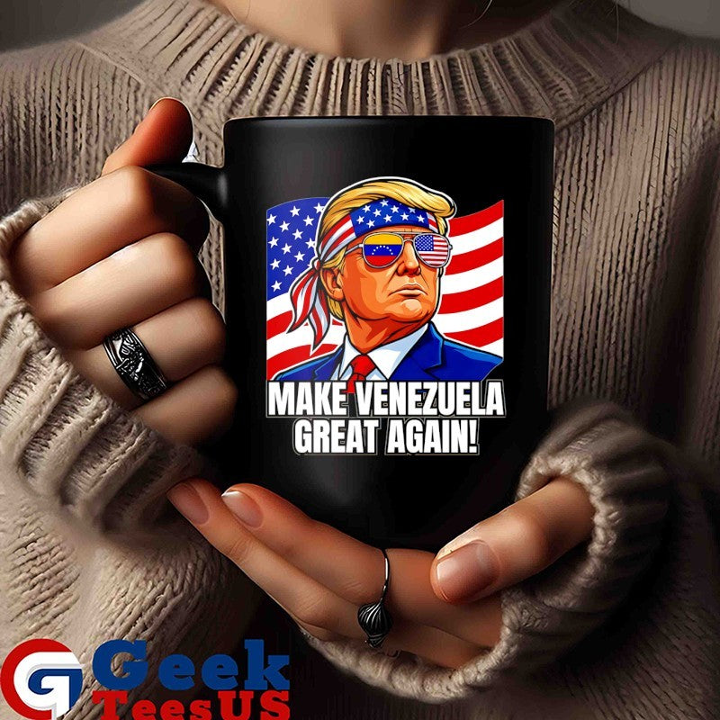 Make Venezuela Great Again Trump Flag Political T-shirt