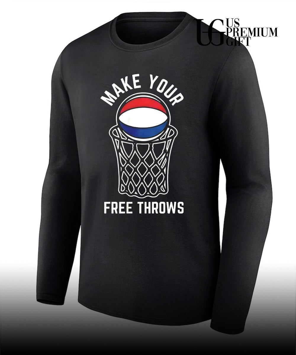 Make Your Free Throws basketball shirt