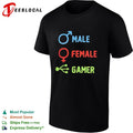Male Female Gamer Symbols shirt