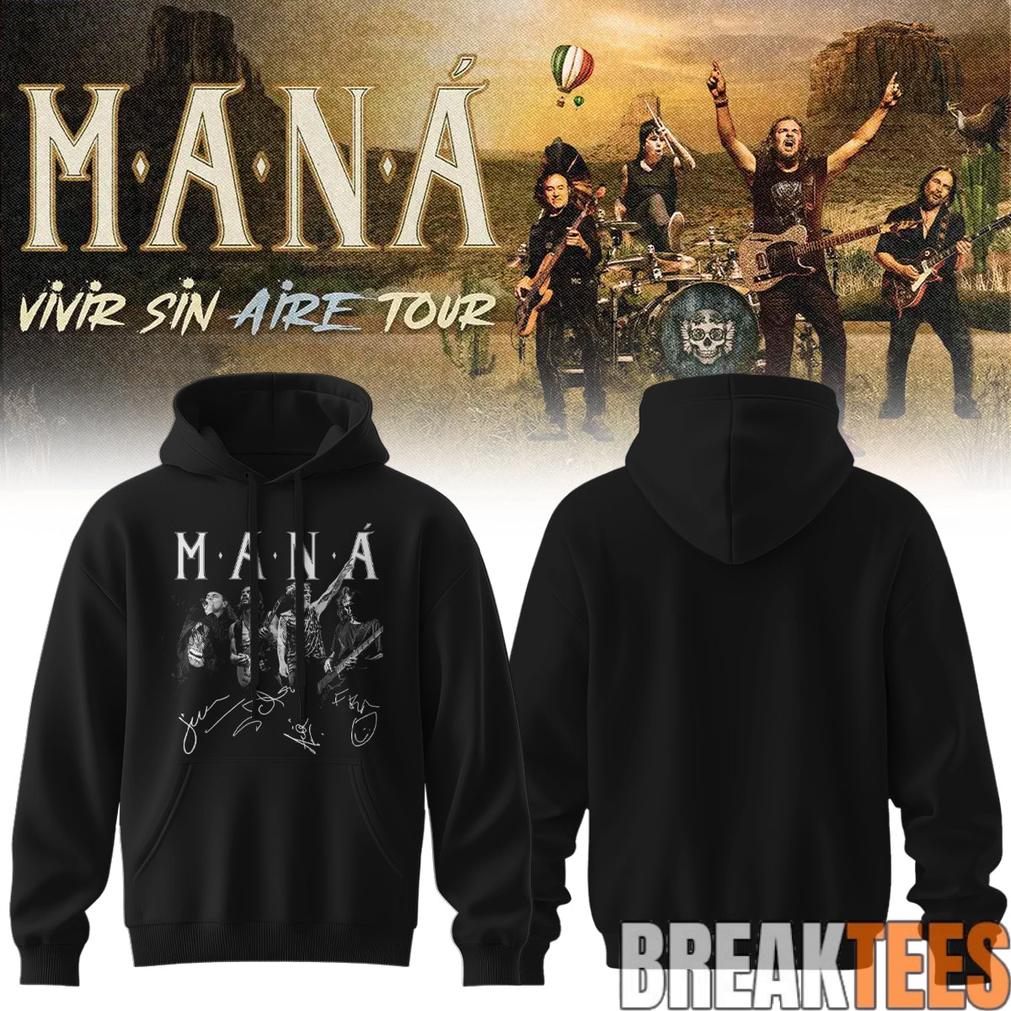Maná “Vivir Sin Aire Tour” Edition Hoodie