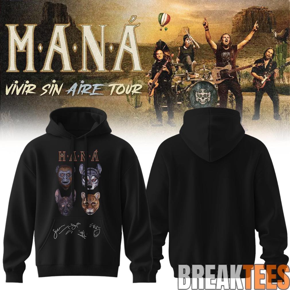 Maná “Vivir Sin Aire Tour” Edition Hoodie