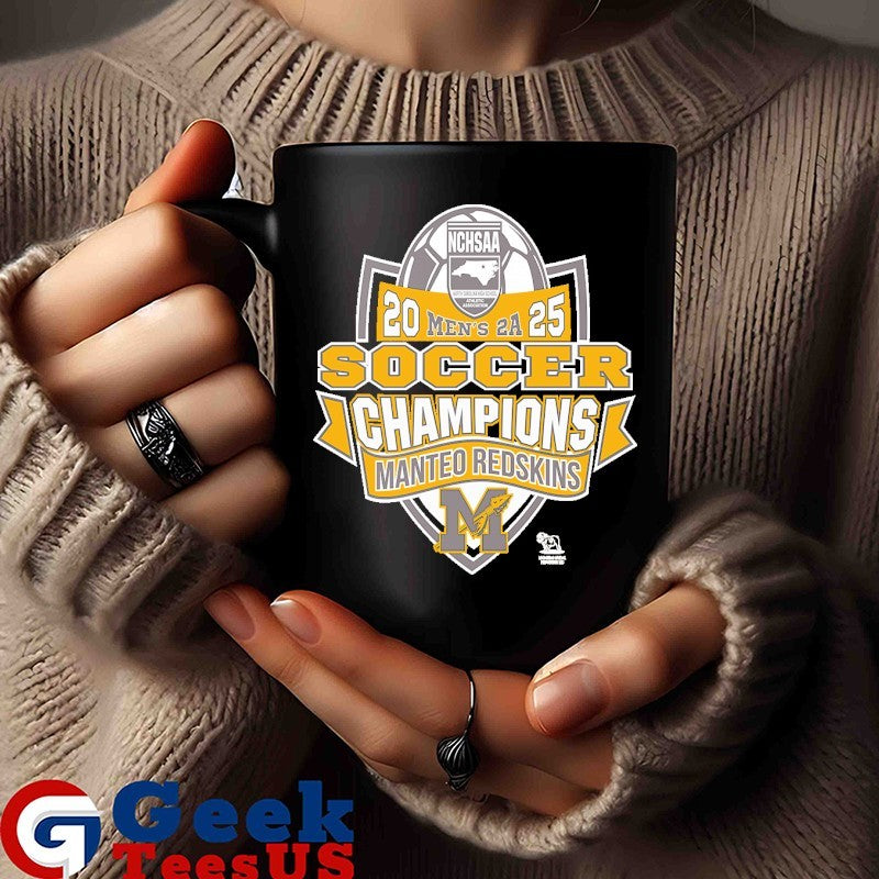 Manteo Redskins NCHSAA Soccer Division Men’s 2A Champions T-shirt