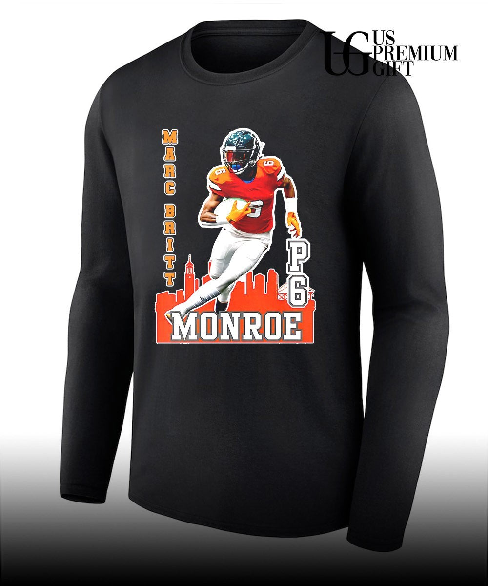 Marc Britt Monroe Football player P6 Skyline City shirt